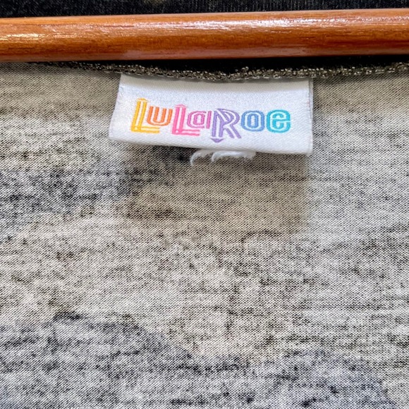 Lularoe Camouflage Print Long Sleeve V Neck Tunic Dress‎ Women's Size 2X - Picture 3 of 5